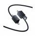 Интерфейсный кабель Baseus Versatile Two-for-Two U+C to C+L 60W 2m Black (P10383000121-02)