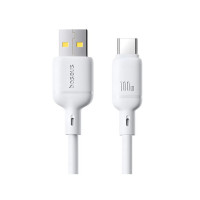 Интерфейсный кабель Baseus Silky Series USB to Type-C 100W 2m White (P10377703213-01) Интерфейсный кабель Baseus Silky Series USB to Type-C 100W 2m White (P10377703213-01)