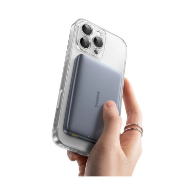 Портативный внешний аккумулятор Baseus PicoGo AM41 Ultra-Slim 10000mAh 27W Grey (E0027200)