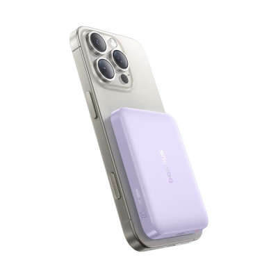 Портативный внешний аккумулятор Baseus EnerFill FM11 Ultra-Mini 10000mAh 22.5W Purple (P1008210E513-