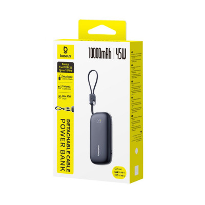 Портативный внешний аккумулятор Baseus EnerFill FC21 Qpow 3 Ultra 10000mAh 45W Black (E0027Q00)
