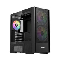 Компьютерный корпус 1STPLAYER AU7 Black без Б/П