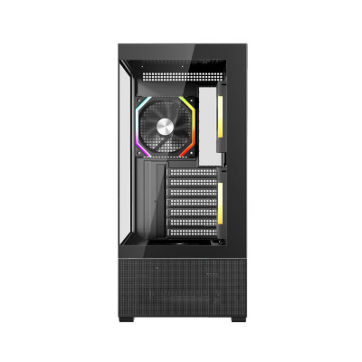 Компьютерный корпус 1STPLAYER AU7 Black без Б/П