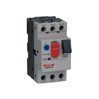 Авт. выкл. защиты двигателя Himel HDP6, 32A, 17..23 A Авт. выкл. защиты двигателя Himel HDP6, 32A, 17..23 A