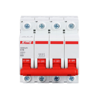 Автоматический выключатель Himel HDB3w 4Р 63А С 4,5кА