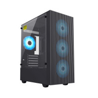 Компьютерный корпус Gamemax Edge Black без Б/П Компьютерный корпус Gamemax Edge Black без Б/П