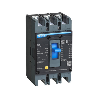 Автоматический выключатель CHINT NXM-250S/3Р 225A 36кА Автоматический выключатель CHINT NXM-250S/3Р 225A 36кА