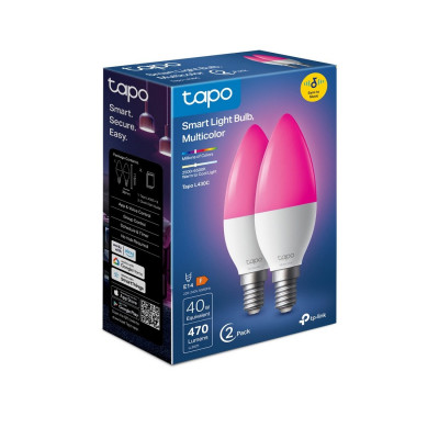 Умная многоцветная Wi‑Fi лампа Tp-Link Tapo L430C(2-pack)