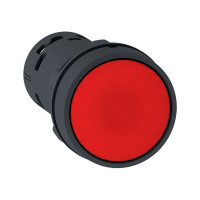 Кнопка SE XB7NA45 c возвратом красная 22мм НО+НЗ Кнопка SE XB7NA45 c возвратом красная 22мм НО+НЗ