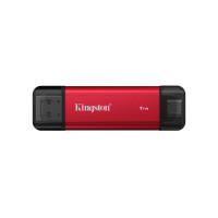 Внешний SSD диск Kingston 1TB Dual Portable Красный Внешний SSD диск Kingston 1TB Dual Portable Красный