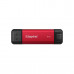Внешний SSD диск Kingston 2TB Dual Portable Красный