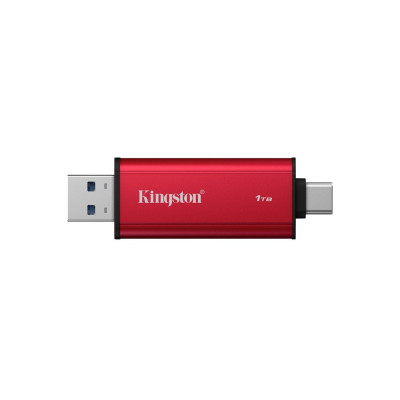 Внешний SSD диск Kingston 2TB Dual Portable Красный