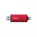 Внешний SSD диск Kingston 2TB Dual Portable Красный