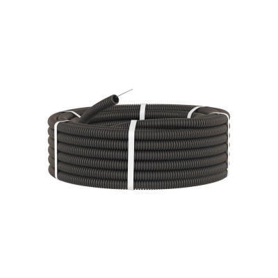 Труба ПВХ гибкая гофрированная DKC 91920B 20мм черный