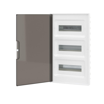 Щиток встраиваемый FRAME белый DKC F36B1WD 36 модулей с тонированной дверцей