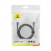 Интерфейсный кабель Baseus Ultra-Fast Fast Charging Cable USB-C to USB-C 100W 1m Cluster Black