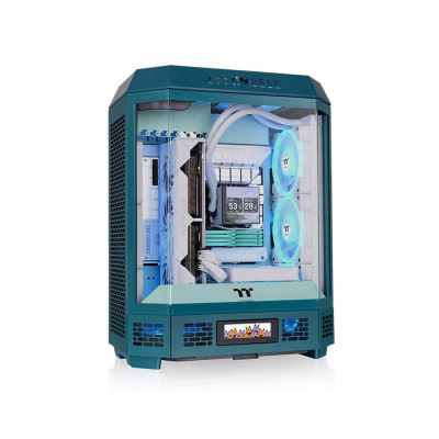 Компьютерный корпус Thermaltake The Tower 600 Transformative Teal без Б/П