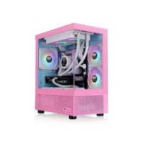 Компьютерный корпус Thermaltake View 170 TG Bubble Pink без Б/П