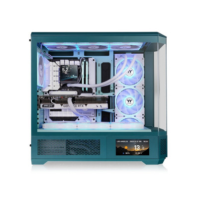 Компьютерный корпус Thermaltake View 600 TG Transformative Teal без Б/П