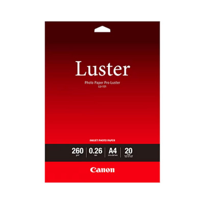 Глянцевая фотобумага Canon LU-101 A4 20 шт. Глянцевая фотобумага Canon LU-101 A4 20 шт.