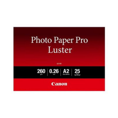 Глянцевая фотобумага Canon LU-101 Pro Luster A2 25 шт. Глянцевая фотобумага Canon LU-101 Pro Luster A2 25 шт.