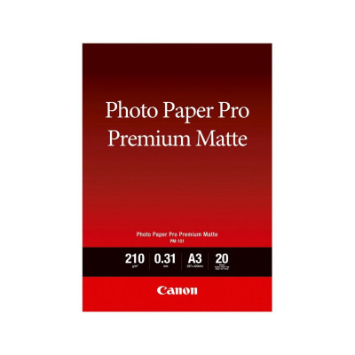 Матовая фотобумага Canon PM-101 A3+ 20 шт. Матовая фотобумага Canon PM-101 A3+ 20 шт.