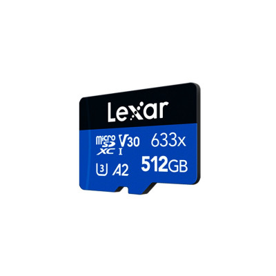 Карта памяти Lexar 633X LSDMI128BB633A 256GB c адаптером Карта памяти Lexar 633X LSDMI128BB633A 256GB c адаптером