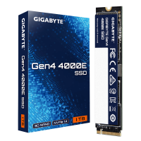 Твердотельный накопитель SSD 1000Gb PCIe4.0x4 GIGABYTE G440E1TB, NVMe1.4, M.2 2280, R4000/W3900