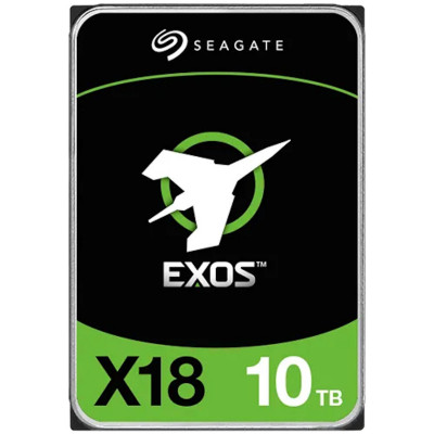 Жёсткий диск HDD 10 Tb SATA 6Gb/s Seagate Exos X18 ST10000NM018G 3.5