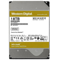 Жёсткий диск HDD 18 Tb SATA 6Gb/s Western Digital Gold WD181KRYZ  3.5