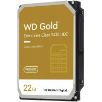 Жесткий диск HDD 22Tb SATA 6Gb/s Western Digital Gold WD221KRYZ, 7200rpm, 512Mb