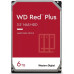 Жесткий диск HDD 6 Tb SATA 6Gb/s Western Digital Red Plus WD60EFPX 3.5” 5640rpm 256MB