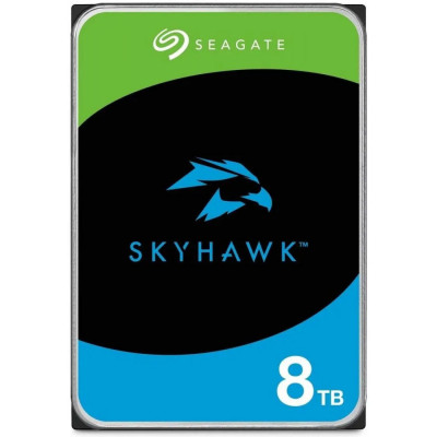 Жесткий диск HDD 8 Tb SATA 6Gb/s Seagate SkyHawk ST8000VX010 3.5” 256MB cache