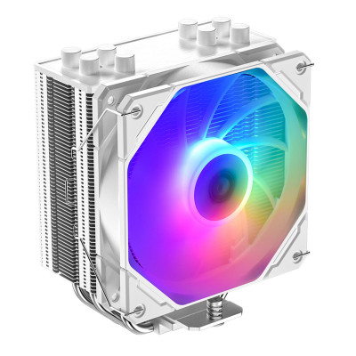 Кулер для процессора ID-Cooling SE-224-XTS ARGB WHITE, S1700/1200/115x/AMD, 220W, 600-1500rpm, 4pin