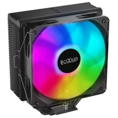 Кулер для процессора PCCooler Paladin 400 ARGB, S1200/115x/AM4, 800-1600rpm, 130cm fan, 200W