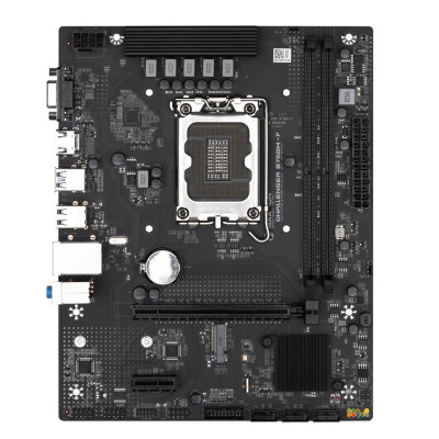 Материнская плата MaxSun Challenger B760M-F, LGA1700 B760, 2xDDR4 3xSATA 3xM.2 HDMI+VGA mATX