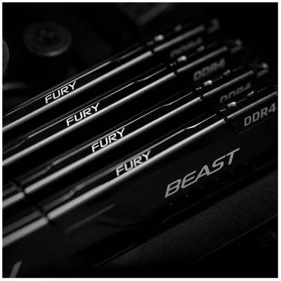 Модуль памяти Kingston Fury Beast KF432C16BBK2/32 DDR4 DIMM 32Gb KIT (2x16Gb) 3200 MHz CL16 (302008)
