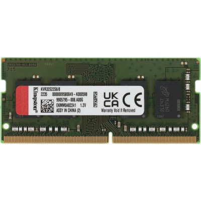 Модуль памяти Kingston KVR32S22S8/8  DDR4 SODIMM 8Gb 3200 MHz CL22