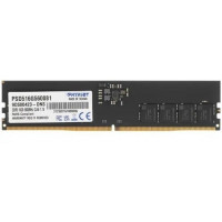 Модуль памяти Patriot Signature, PSD516G560081, DDR5, DIMM, 16Gb, 5600Mhz, CL46