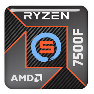 Процессор CPU AMD Ryzen 5 7500F 3.7(до 5.0) GHz, 6C/12T, 6+32Mb, TDP65W, Socket AM5, oem