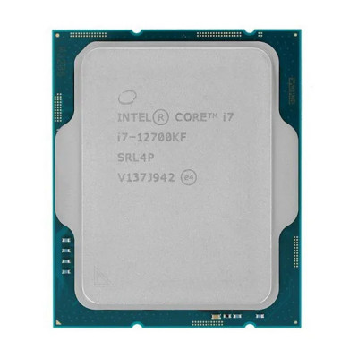 Процессор Intel Core i7-12700KF Alder Lake (2700MHz, LGA1700, L3 25Mb), oem