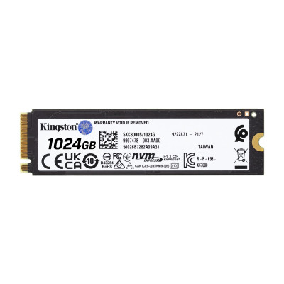 Твердотельный накопитель SSD 1024 Gb M.2 2280 Kingston SKC3000S/1024G NVMe PCIe 4.0 NVMe