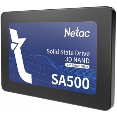 Твердотельный накопитель SSD 240Gb, SATA 6 Gb/s, Netac SA500, 2.5
