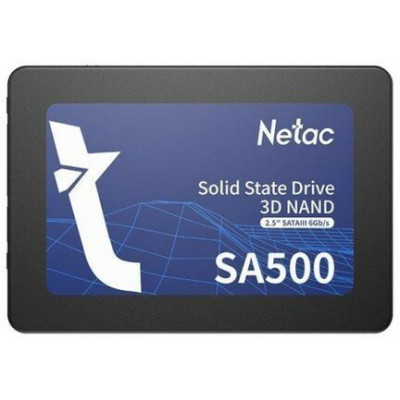 Твердотельный накопитель SSD 240Gb, SATA 6 Gb/s, Netac SA500, 2.5