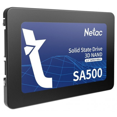 Твердотельный накопитель SSD 240Gb, SATA 6 Gb/s, Netac SA500, 2.5