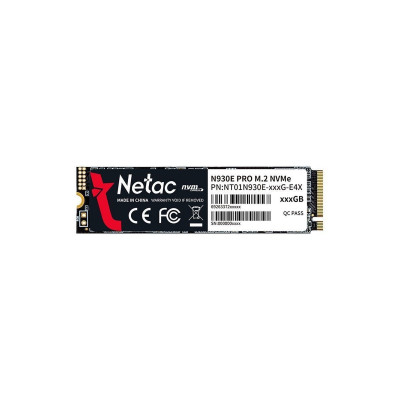 Твердотельный накопитель SSD 256Gb, M.2 2280, Netac N930E Pro, NVMe, PCIe 3x4, 2040R/1270W