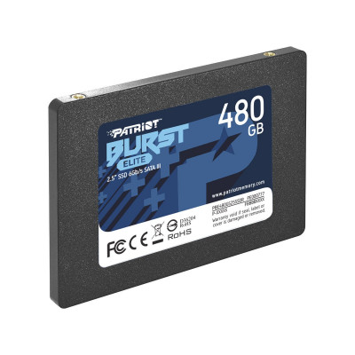 Твердотельный накопитель SSD 480 Gb SATA 6Gb/s Patriot Burst Elite PBE480GS25SSDR 2.5