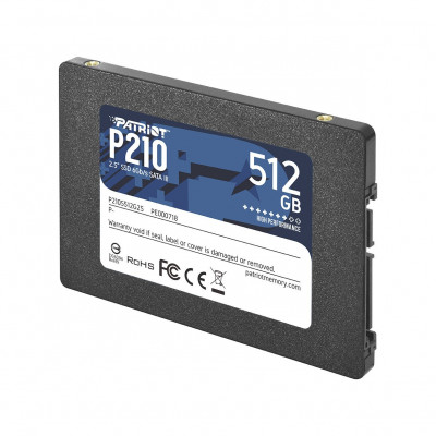 Твердотельный накопитель SSD 512 Gb SATA 6Gb/s Patriot P210 P210S512G25 2.5 Твердотельный накопитель SSD 512 Gb SATA 6Gb/s Patriot P210 P210S512G25 2.5