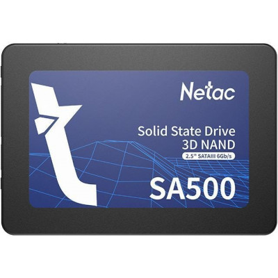 Твердотельный накопитель SSD 960Gb, SATA 6 Gb/s, Netac SA500, 2.5 Твердотельный накопитель SSD 960Gb, SATA 6 Gb/s, Netac SA500, 2.5