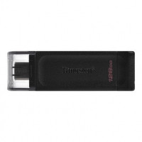 Флэш-накопитель Kingston 128Gb USB-C 3.2 Data Traveler 70 (Black)